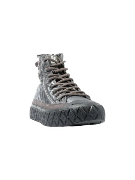 Pantofi Palladium cu șireturi gri