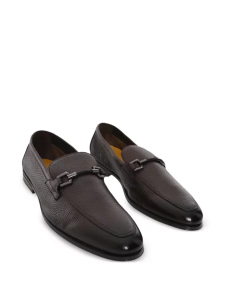 Pantofi loafer Doucal's din piele maro