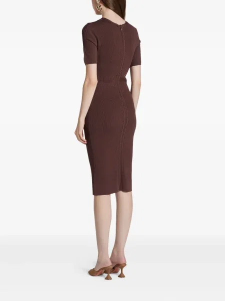 Rochie Hervé Léger de costum maro