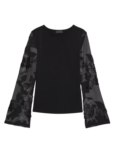 Anna Field Tricou ITY' negru