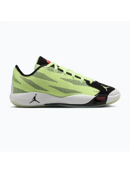 Încălțăminte de baschet pentru bărbați Jordan Luka 77 barely volt/black/white/infrared 23 alb