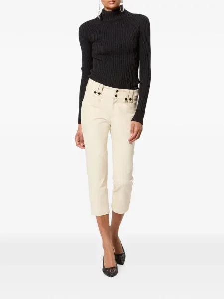 Pulover Isabel Marant tricotate negru