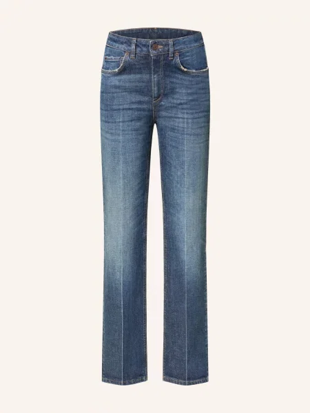 Dorothee Schumacher Jeansy Straight Blue Jeans Baby blau niebieskie