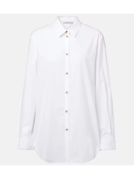 Cămașă Asceno din poplin alb