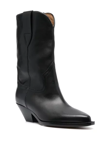 Cizme de cowboy Isabel Marant din piele cowboy negru