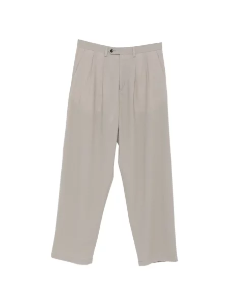 Pantaloni Lc23 din țesătură twill gri