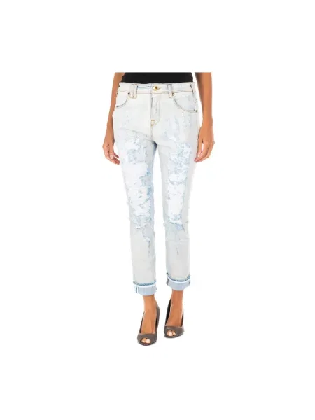 Proste jeansy Met niebieskie