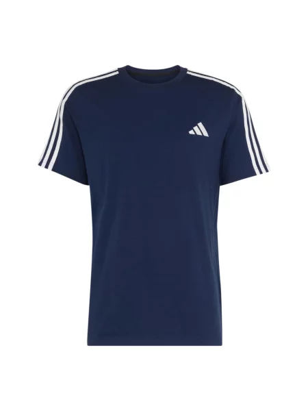 ADIDAS SPORTSWEAR Tricou Essentials Single Jersey Left Chest Branded albastru alb