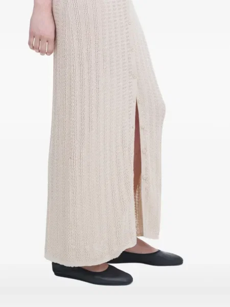 Rochie maxi Filippa K cu decolteu în V de costum