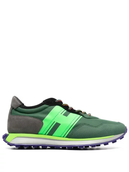 Sneakerși Hogan verde