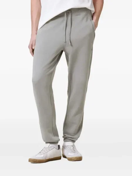 Pantaloni Allsaints cu broderie gri