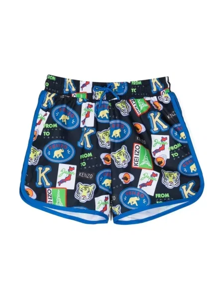 Dětské kraťasy Kenzo černé