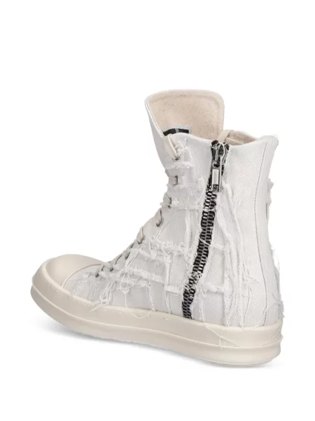 Top Rick Owens Drkshdw s izlizanim efektom bijela