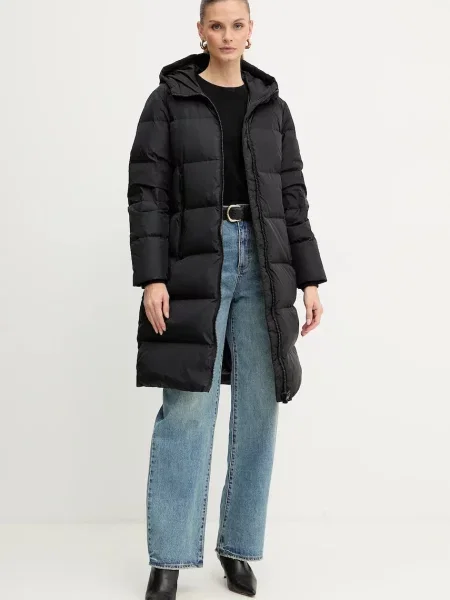 Armani Exchange geacă de puf negru