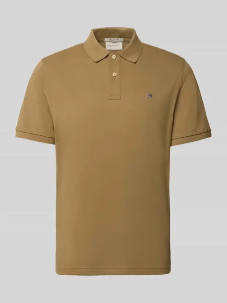 Koszulka polo o kroju regular fit z czystej bawełny Gant