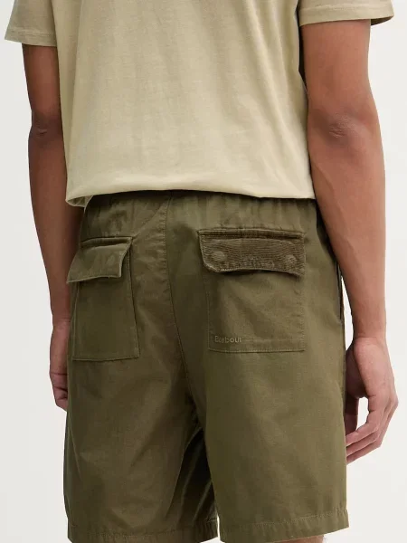 Barbour szorty Declan zielone