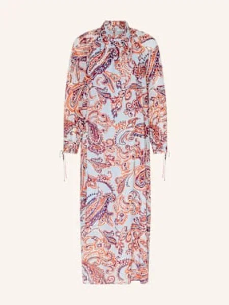 Mrs & Hugs Sukienka blau pomarańczowa