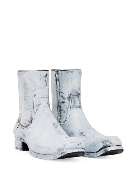 Cizme scurte Maison Margiela alb