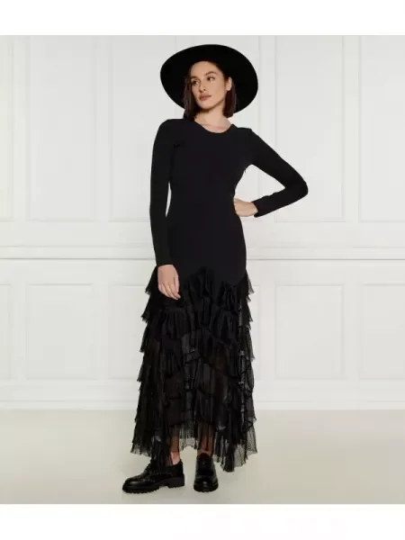 TWINSET Rochie negru