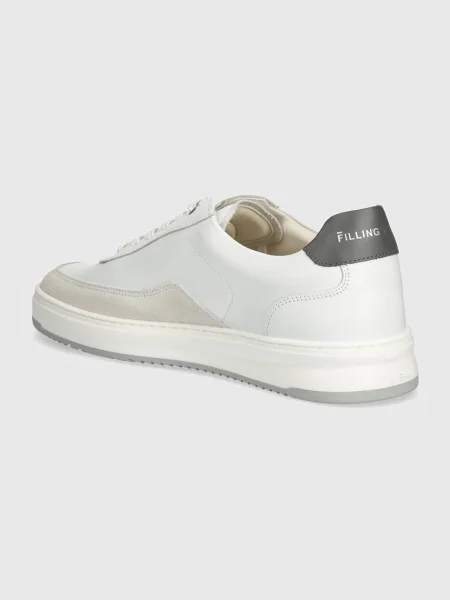 Tenisky Filling Pieces Mondo Squash Tag bílé