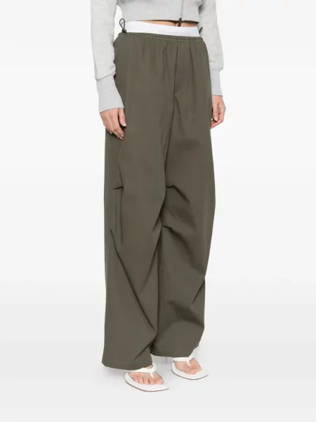 Pantaloni Alexander Wang verde