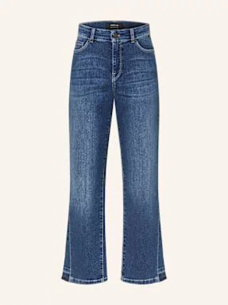 Marc Cain Jeansy Flare Forli blau niebieskie