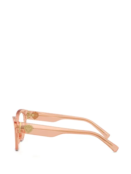 Sunčane naočale Dolce & Gabbana Eyewear s autogramom ružičasta