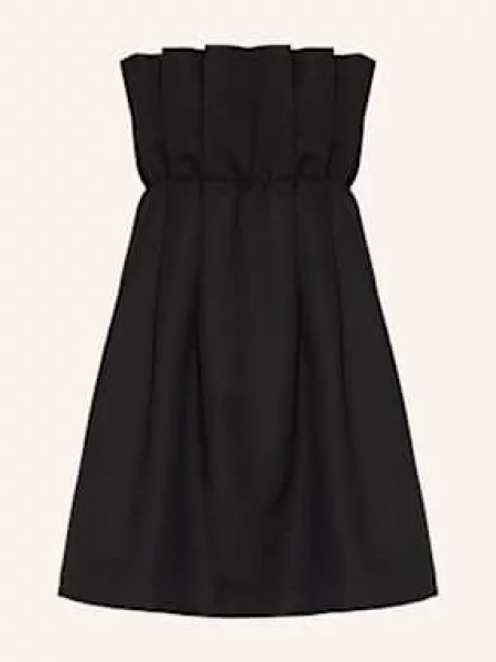 Sosue Off-Shoulder Šaty černá