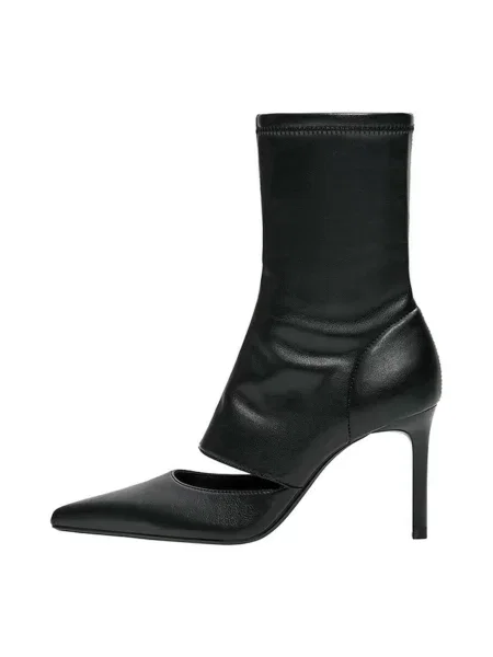 Bershka Botine negru