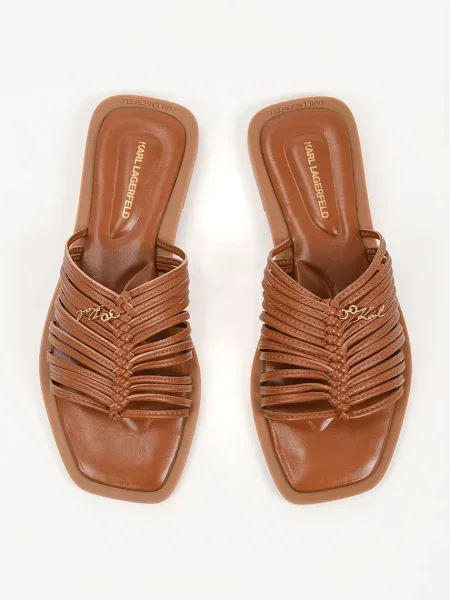 Шлепанцы Karl Lagerfeld с открытой пяткой