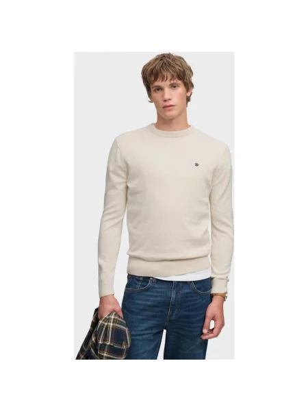 Koszulka Superdry Preppy Essential jasnobeżowy S biała