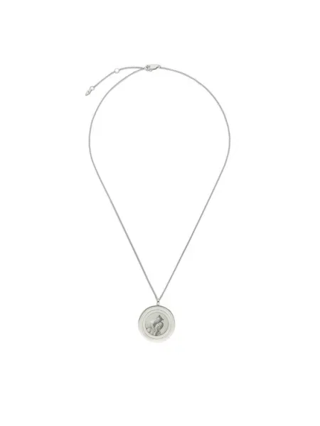 Ogrlica Fossil srebrna