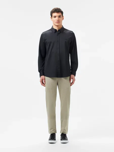 Чиносы Lacoste бежевые