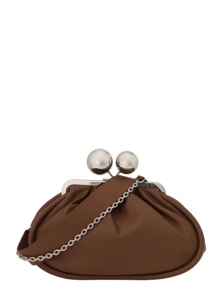 Weekend MaxMara De piele geantă pe umăr Pasticcino MILVANEW maro