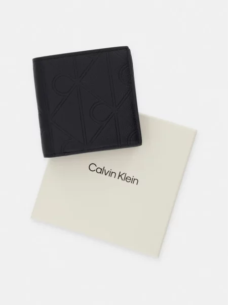 Calvin Klein pénztárca férfi bőr fekete
