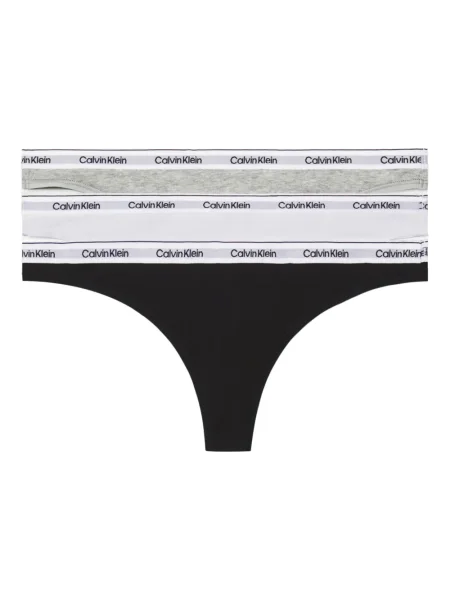 Chiloți tanga Calvin Klein negru