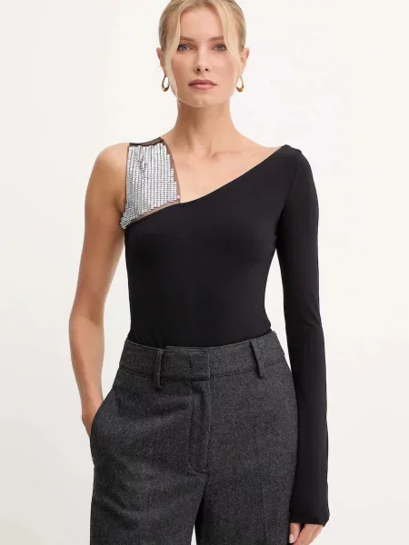 Bodi Patrizia Pepe črna