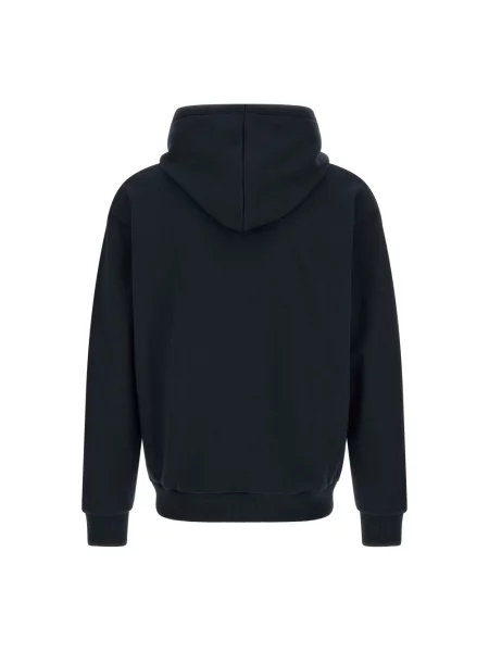Bluza z kapturem Lacoste z kapturem niebieska