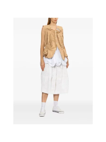 Spódnica midi Comme Des Garcons biała