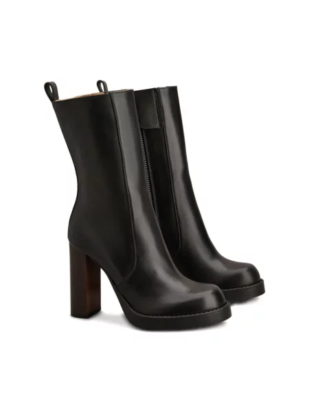 Botki Tod's skórzane czarne
