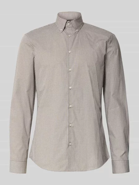 Koszula o kroju slim fit biznes z kołnierzykiem typu button down Jake*s
