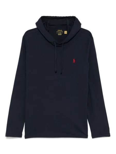 Флийс боксерки Polo Ralph Lauren с принт на райета зелено