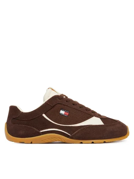 Sneakers Tommy Jeans Archive Lite Sued maro