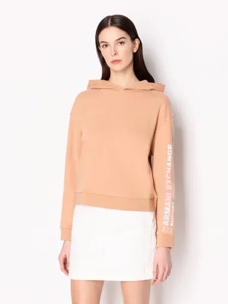 Худі Armani Exchange бежевий