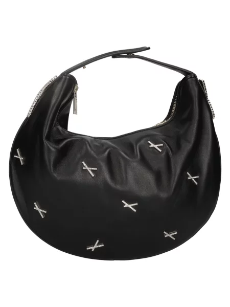 Torebka skórzana Genny czarna