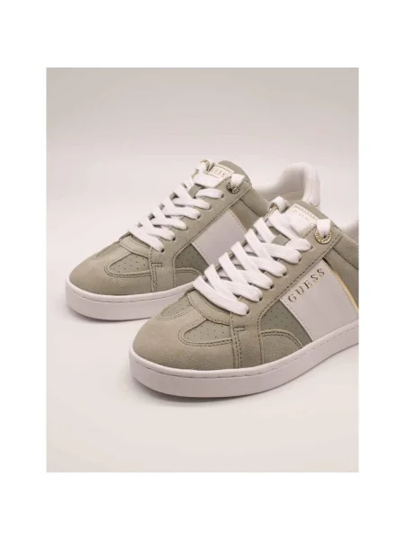 Pantofi Guess din piele verde