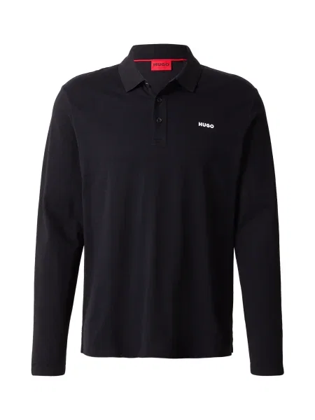 HUGO Tricou Donoslong' negru