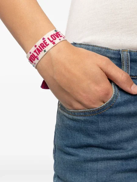 Brăţară Zadig&voltaire cu broderie