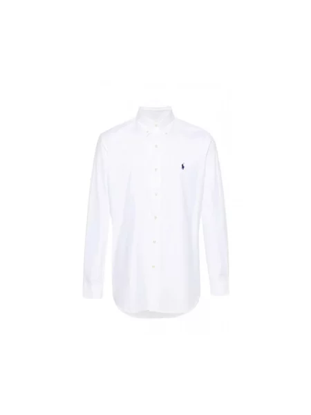 Koszula Polo Ralph Lauren popelinowa biała
