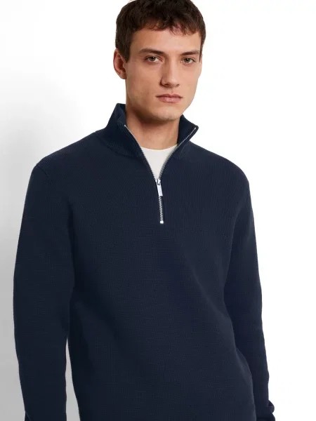 SELECTED HOMME Pulover DANE temno modra